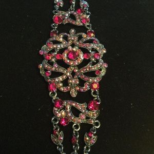 VCLM rhinestone bracelet